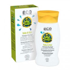 Eco Cosmetics ECO COSMETICS BABY/KINDER Bio Shampoo/Duschgel Granatapfel/Sand.  ECO COSMETICS BABY/KIDS органический шампунь/гель для душа гранат/песок.