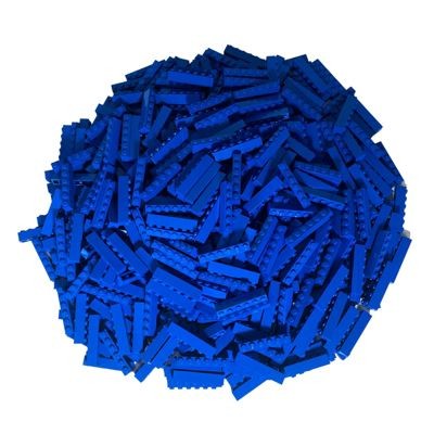 LEGO LEGO 1x6 Steine Blau - 1000 Stuck - Blue bricks 3009 LEGO 1x6 кирпичи синие - 1000 штук - Синие кирпичи 3009