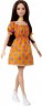 Mattel Barbie Fashionistas Puppe im schulterfreien Polka-Dot Kleid Кукла Barbie Fashionistas в платье без бретелек в горошек