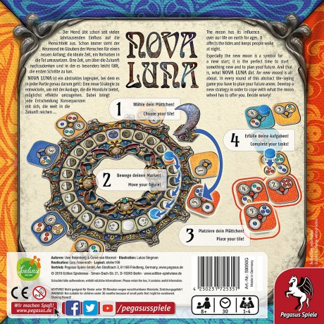 Pegasus Spiele Nova Luna (Edition Spielwiese) Нова Луна (версия для игровой площадки)