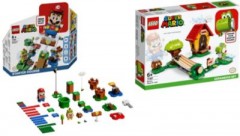 LEGO Super Mario 2er Set: 71360 Abenteuer mit Mario - Starterset + 71367 Marios Haus und Yoshi - Erweiterungsset Super Mario Set of 2: 71360 Adventures with Mario — Starter Set + 71367 Mario&amp;#39;s House and Yoshi — Expansion Set