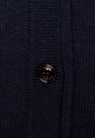 Tommy Hilfiger SOFT V-NECK CARDIGAN Cardigan desert sky МЯГКИЙ КАРДИГАН С V-ОБРАЗНЫМ ВЫРЕЗОМ Кардиган небо пустыни