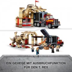 LEGO LEGO Jurassic World 76948 T. Rex  Atrociraptor: Dinosaurier-Ausbruch LEGO Jurassic World 76948 T. Rex Atrociraptor: Побег динозавра