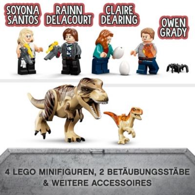 LEGO LEGO Jurassic World 76948 T. Rex  Atrociraptor: Dinosaurier-Ausbruch LEGO Jurassic World 76948 T. Rex Atrociraptor: Побег динозавра