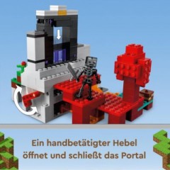 LEGO LEGO Minecraft 21172 Das zerstorte Portal LEGO Minecraft 21172 Сломанный портал