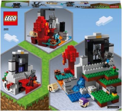 LEGO LEGO Minecraft 21172 Das zerstorte Portal LEGO Minecraft 21172 Сломанный портал
