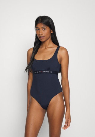 Tommy Hilfiger ONE PIECE Swimsuit desert sky ONE PIECE Купальник небо пустыни