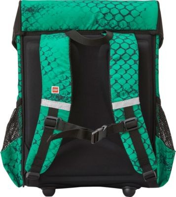 LEGO Schulranzenset LARSEN EASY LEGO NINJAGO Green, 3-tlg. (2022) Набор школьных сумок LARSEN EASY LEGO NINJAGO Зеленый, из 3-х частей. (2022)