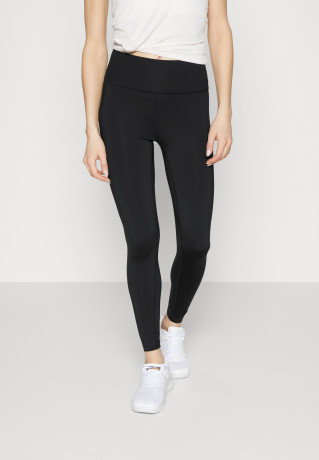 Tommy Hilfiger ESSENTIALS  Leggings Trousers black ESSENTIALS Леггинсы Брюки черный