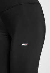 Tommy Hilfiger ESSENTIALS  Leggings Trousers black ESSENTIALS Леггинсы Брюки черный