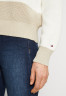 Tommy Hilfiger BOAT SWEATER Jumper ecru/grey oat ЛОДОЧНЫЙ СВИТЕР Джемперы экрю/серый овсяный