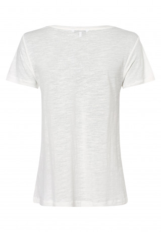 Tommy Hilfiger REG V-NK Basic T-shirt ecru РЭГ В-НК Базовая футболка экрю