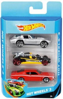 Mattel Hot Wheels 3er Geschenkset Sortiment Ассортимент подарочных наборов Hot Wheels из 3 упаковок