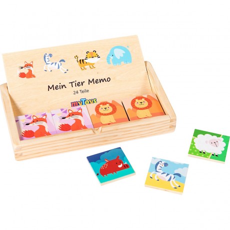 myToys ORIGINALS Holz Memo Tiere деревянные памятки животных