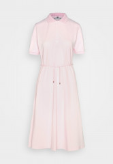 Tommy Hilfiger OPENWORK  Shirt dress pastel pink АЖУР Платье-рубашка пастельно-розовый