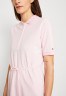 Tommy Hilfiger OPENWORK  Shirt dress pastel pink АЖУР Платье-рубашка пастельно-розовый