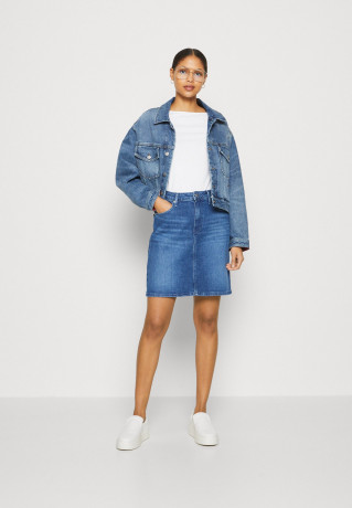 Tommy Hilfiger STRAIGHT SKIRT  Denim skirt suki ПРЯМАЯ ЮБКА Джинсовая юбка суки