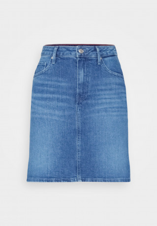 Tommy Hilfiger STRAIGHT SKIRT  Denim skirt suki ПРЯМАЯ ЮБКА Джинсовая юбка суки