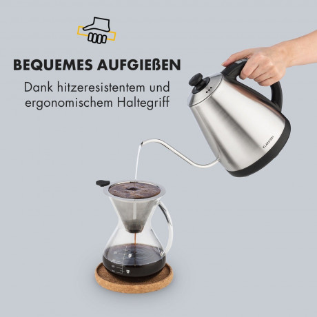 Klarstein Klarstein Wasserkocher Garcon, 2000 W Чайник Klarstein Garcon, 2000 Вт.