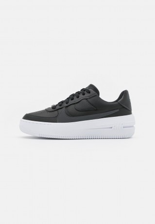 Nike Sportswear AIR FORCE 1 PLATFORM Sneaker low black/anthracite/white AIR FORCE 1 PLATFORM Низкие кроссовки женские черный/антрацит/белый