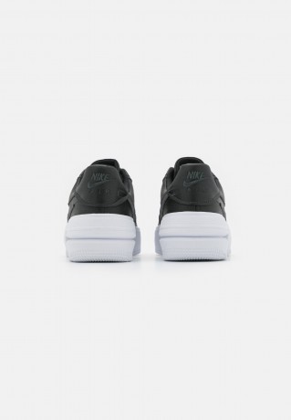 Nike Sportswear AIR FORCE 1 PLATFORM Sneaker low black/anthracite/white AIR FORCE 1 PLATFORM Низкие кроссовки женские черный/антрацит/белый