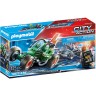 PLAYMOBIL PLAYMOBIL 70577 Polizei-Kart: Verfolgung des Tresorraubers PLAYMOBIL 70577 Police Kart: В погоне за грабителем сейфов
