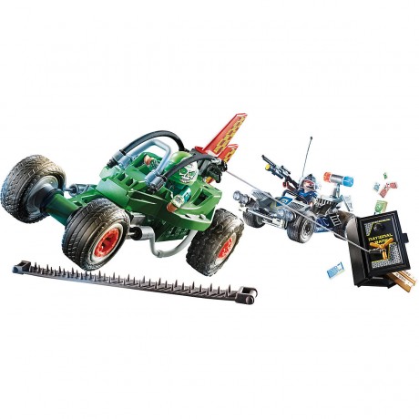 PLAYMOBIL PLAYMOBIL 70577 Polizei-Kart: Verfolgung des Tresorraubers PLAYMOBIL 70577 Police Kart: В погоне за грабителем сейфов