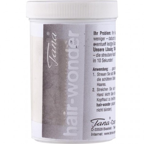 Tana (Тана) Haare Streubare HaarFussle Hair-Wonder Восстанавливающий Шампунь для волос , Nr. 01 Schwarz / 12 g