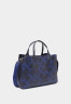 Tommy Hilfiger ICONIC SATCHEL MONOGRAM Handbag space blue mix ICONIC SATCHEL МОНОГРАММА Сумочка космический синий микс