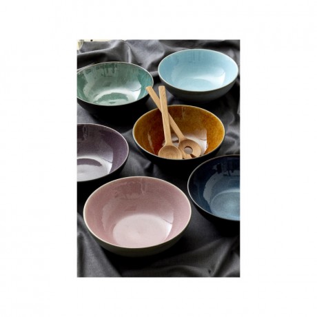 Bitz Bitz Gastro black / lilac Salatschussel d: 30 cm / h: 10 cm Салатник Bitz Gastro черный/сиреневый д: 30 см / в: 10 см