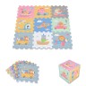 MONI Puzzlematte 9 teilig Teilegrosse 31 x 31 cm EVA-Schaum Puzzlematten Коврик-пазл 9 штук Размер 31 x 31 см Коврики-пазлы из пеноматериала EVA