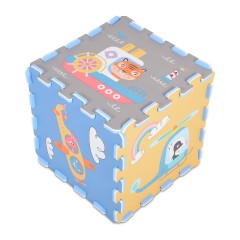 MONI Puzzlematte 9 teilig Teilegrosse 31 x 31 cm EVA-Schaum Puzzlematten Коврик-пазл 9 штук Размер 31 x 31 см Коврики-пазлы из пеноматериала EVA