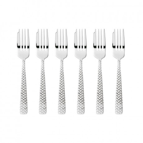 Sambonet Sambonet Cortina Edelstahl 18/10 Kuchengabel Set 6-tlg. Набор вилок для торта Sambonet Cortina 18/10 из нержавеющей стали, 6 шт.