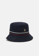 Tommy Hilfiger FEMININE BUCKET HAT Hat space blue ЖЕНСКАЯ ШАПКА ОТ ВЕША Шляпа космический синий
