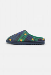 Tommy Hilfiger QUILTED  Slippers dark blue СТЕГАНЫЕ Тапочки темно-синий