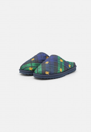 Tommy Hilfiger QUILTED  Slippers dark blue СТЕГАНЫЕ Тапочки темно-синий
