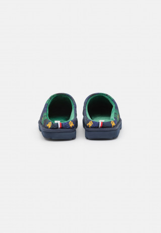 Tommy Hilfiger QUILTED  Slippers dark blue СТЕГАНЫЕ Тапочки темно-синий