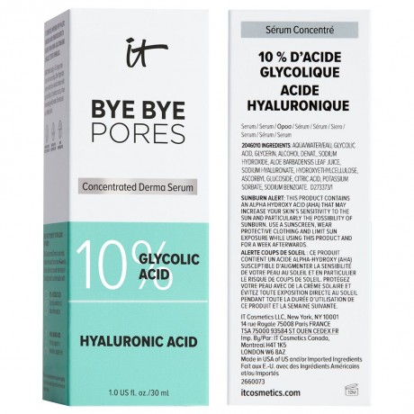 IT Cosmetics Bye Bye Pores Glycolsaure Serum Bye Bye Pores Сыворотка с гликолевой кислотой