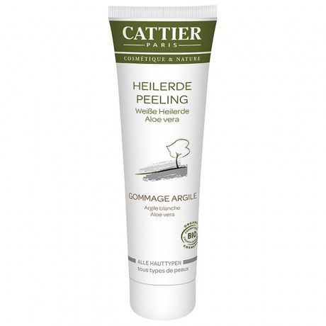 Cattier Weisse Heilerde Peeling fur alle Hauttypen Пилинг белой лечебной глиной для всех типов кожи