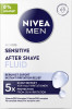 NIVEA MEN Sensitive After Shave Fluid, 100 ml, Нивеа Мужской флюид после бритья, экстракт ромашки и витамин E, для чувствительной кожи, 0% спирта, 100 мл