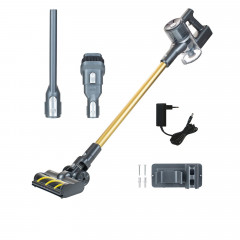 Genius Genius Akku-Stielstaubsauger INVICTUS X8 Akku Hand Staubsauger Set 12-tlg. Akkusauger, beutellos HEPA Filter, Kabellos 35 Min. Laufzeit LED Spot-Licht  Беспроводной ручной пылесос Genius INVICTUS X8, набор из 12 предметов. Беспроводной пылесос, HEP