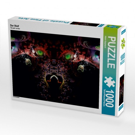 CALVENDO Puzzle CALVENDO Puzzle Der Wolf Пазл CALVENDO Пазл Волк