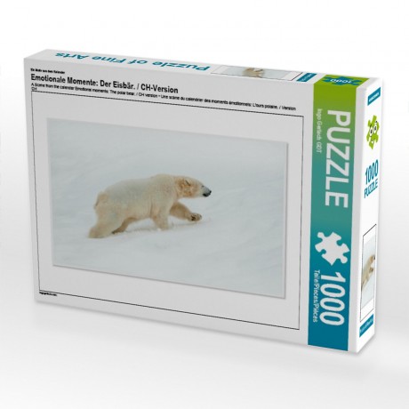 CALVENDO Puzzle CALVENDO Puzzle Emotionale Momente: Der Eisbar. \/ CH-Version Пазл CALVENDO Пазл Эмоциональные моменты: ледяной бар. \/ версия CH
