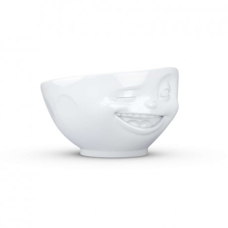 Fiftyeight Products TV Tassen Schale weiss zwinkernd 0,5 L Миска под ТВ белая мерцающая 0,5 л