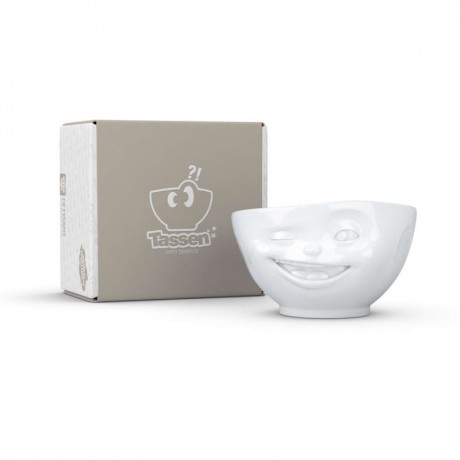 Fiftyeight Products TV Tassen Schale weiss zwinkernd 0,5 L Миска под ТВ белая мерцающая 0,5 л
