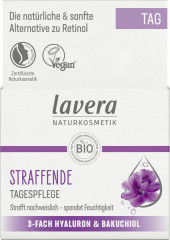 LAVERA Straffende Tagespflege, 50 ml, Лавера Дневной крем подтягивающий, 3 вида гиалуроновой кислоты и бакучиол, лифтинг, 50 мл