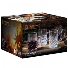 Nachtmann Nachtmann Noblesse Glogg / Gluhwein Glas Set 4-tlg. h: 111 mm / 250 ml Nachtmann Noblesse Gl?gg / Набор бокалов для глинтвейна, 4 предм. высота: 111 мм / 250 мл