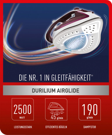 Tefal Tefal Dampfbugeleisen FV5716 Easygliss Plus, 2500 W, 190 g/Min. Dampfstoss, Vertikaldampf, XL Einfulloffnung, stabile Ablage  Паровой утюг Tefal FV5716 Easygliss Plus, 2500 Вт, 190 г/мин. Паровая струя, вертикальное отпаривание, заправочное отверсти