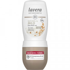 LAVERA Deo Roll-on NATURAL &amp; MILD, 50 ml, Лавера Роликовый дезодорант с мягкой защитой, 50 мл