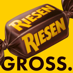 RIESEN 900 g Mega Pack Sweets with Chocolate Caramel in Strong Dark Chocolate Конфеты с шоколадной карамелью в темном шоколаде 900г